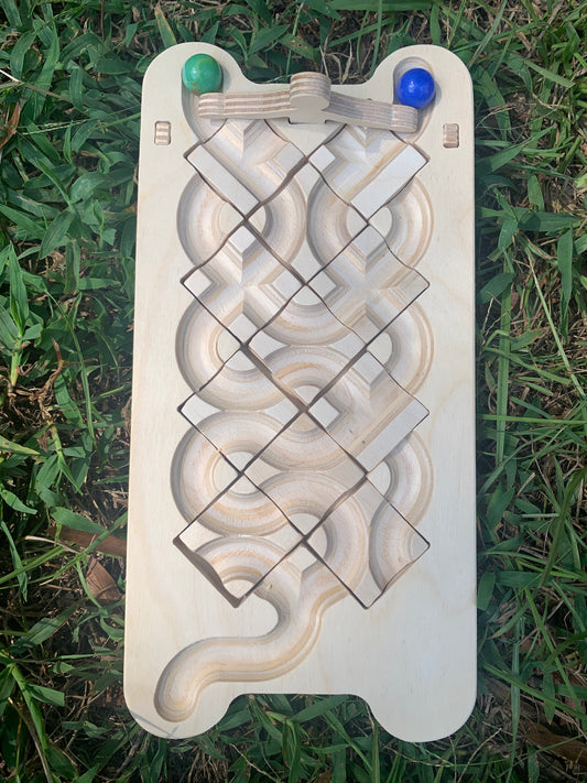 The Kuiper Belt: A Mini Marble Run Puzzle Game