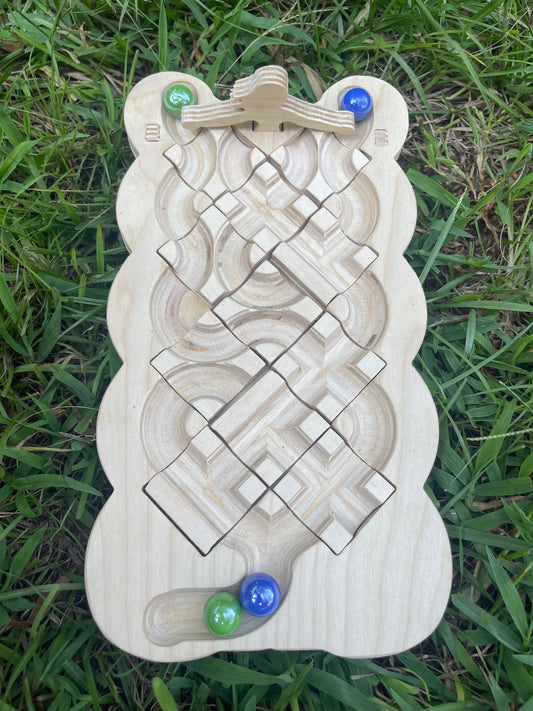 The Kuiper Belt: A Mini Marble Run Puzzle Game