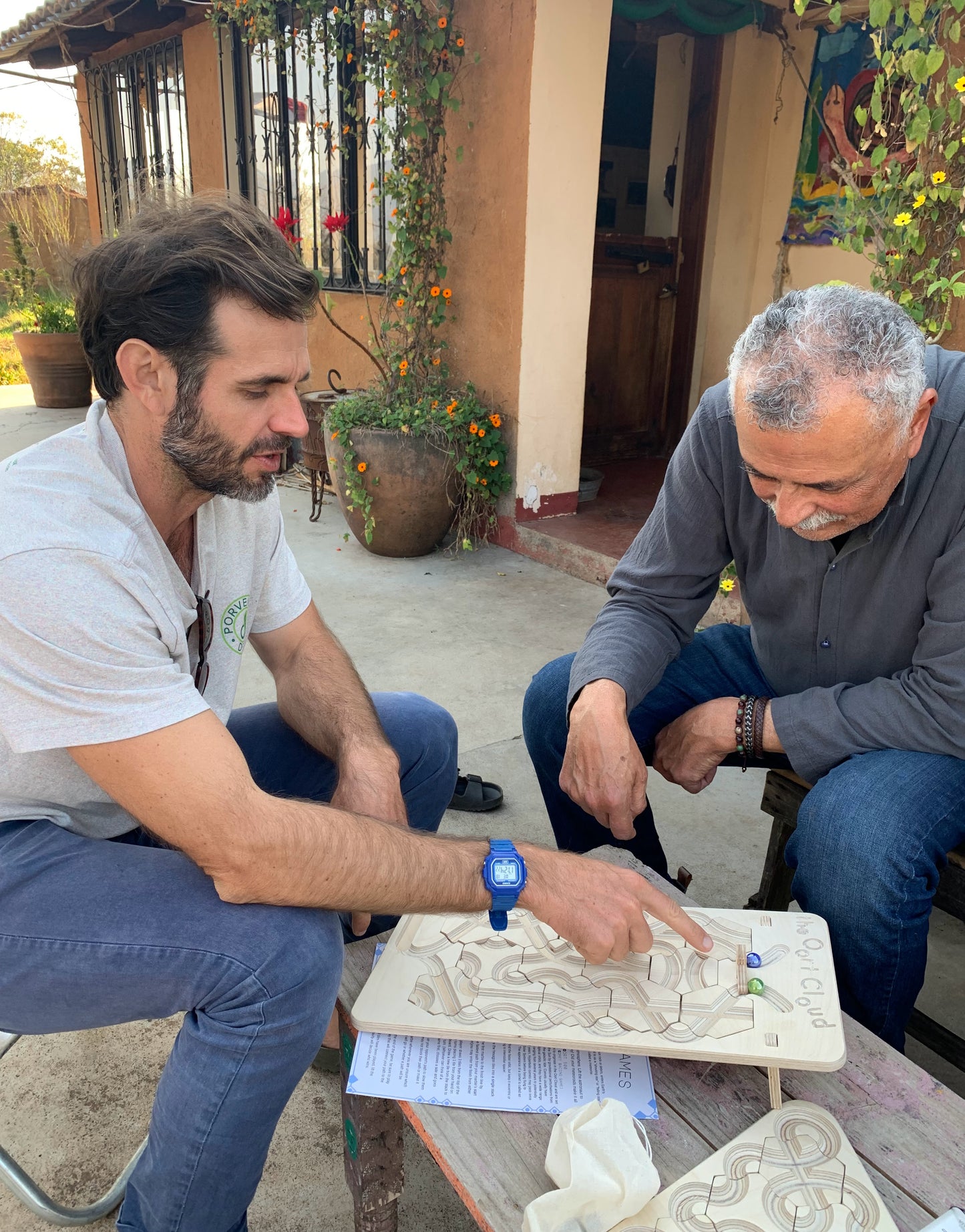 The Oort Cloud: A Marble Run Puzzle Game